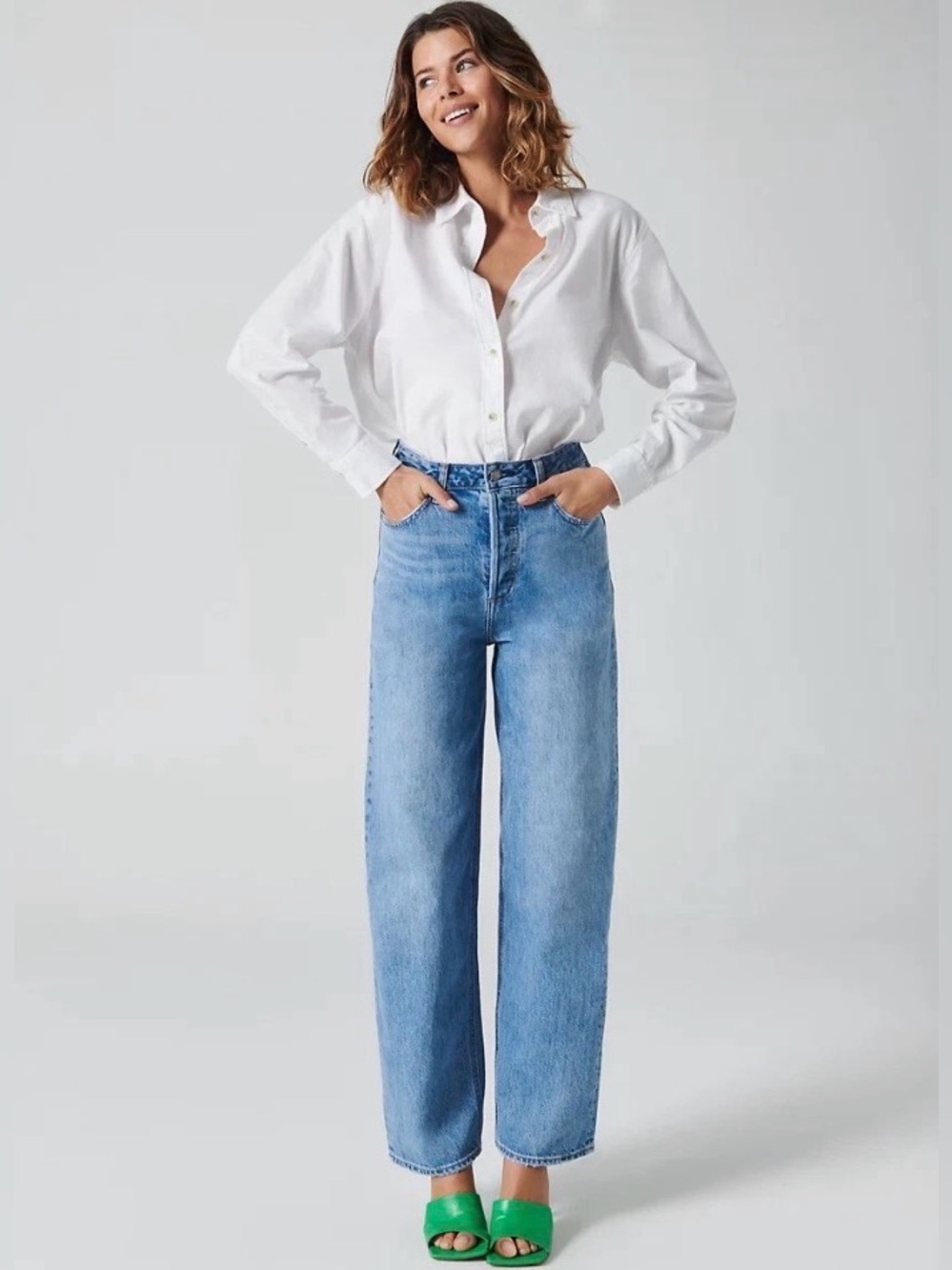 Denim Forum The Mia High Rise Curve 31L